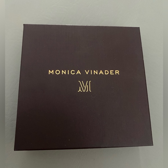 Monica Vinader Nura Friendship bracelet mallard blue - Picture 4 of 9